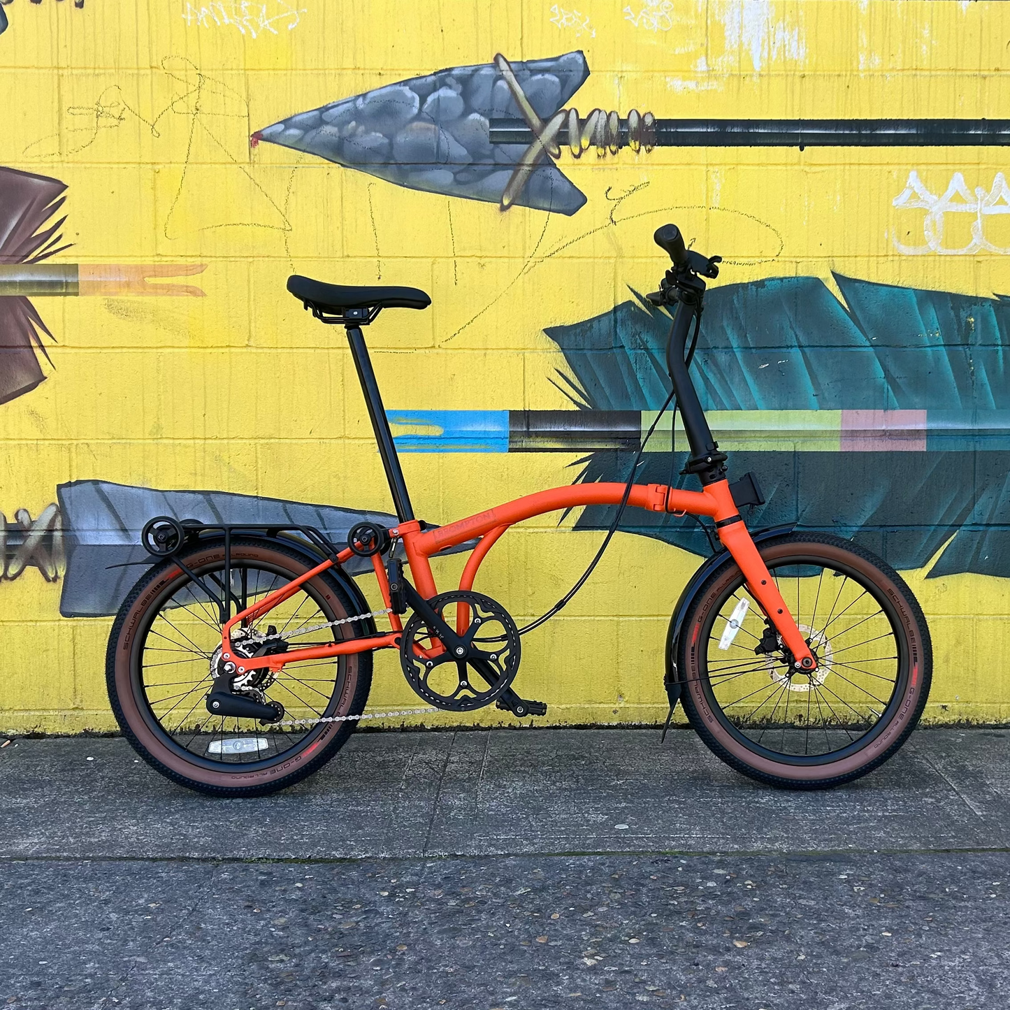 Brompton G Line - Adventure Orange - 8 Speed - Medium - Used