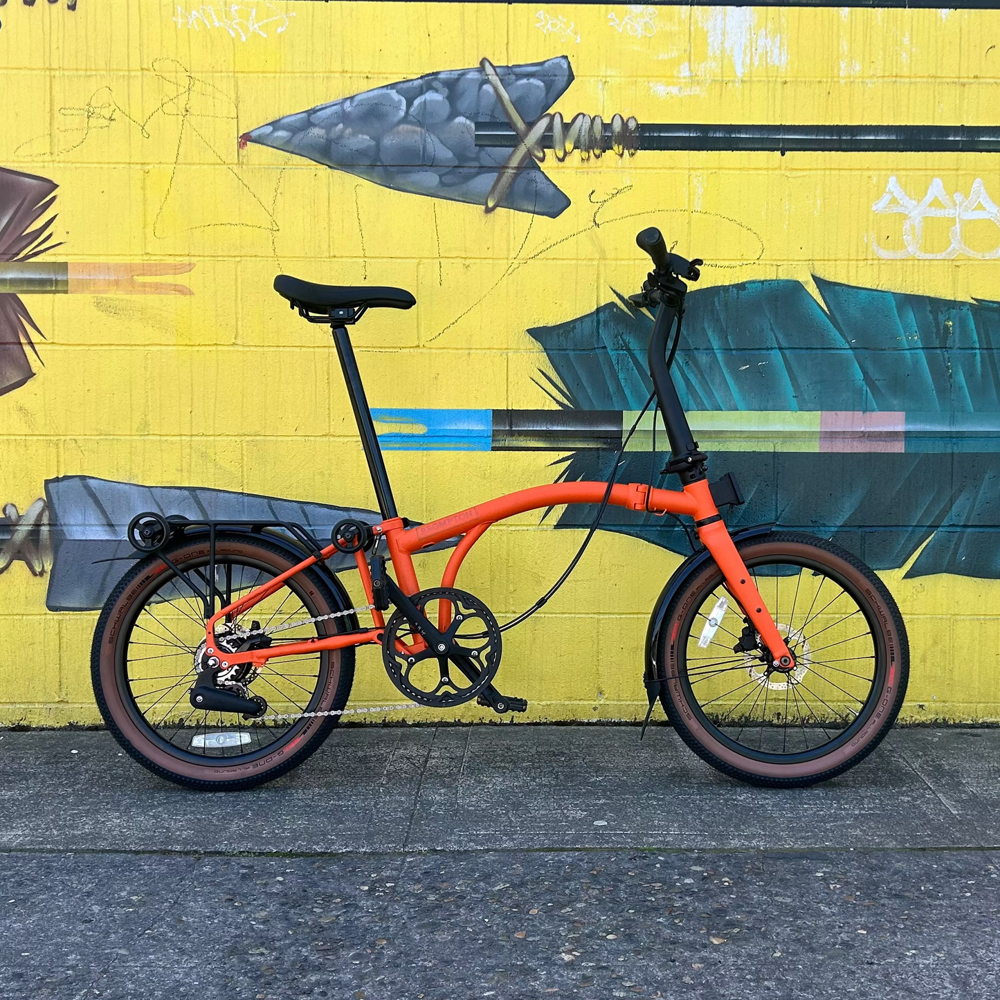 Brompton G Line - Adventure Orange - 8 Speed - Medium - Used