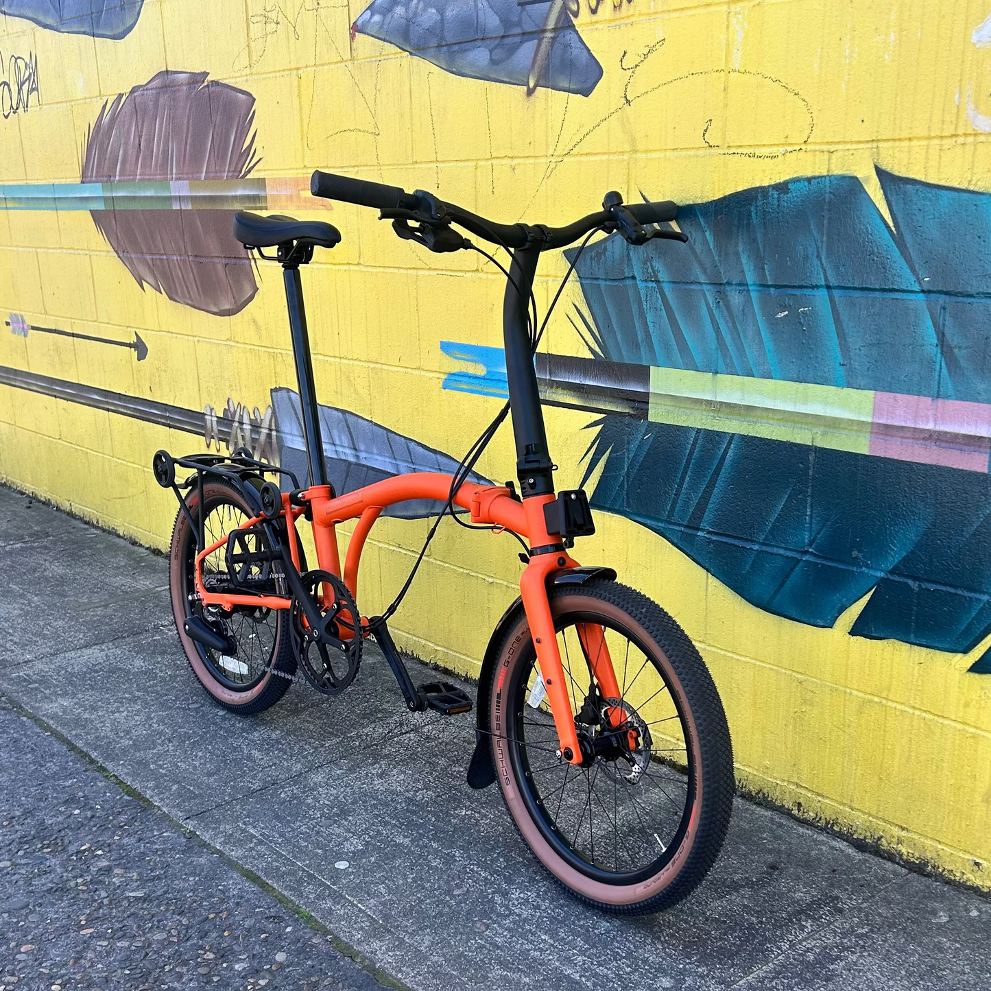 Brompton G Line - Adventure Orange - 8 Speed - Medium - Used