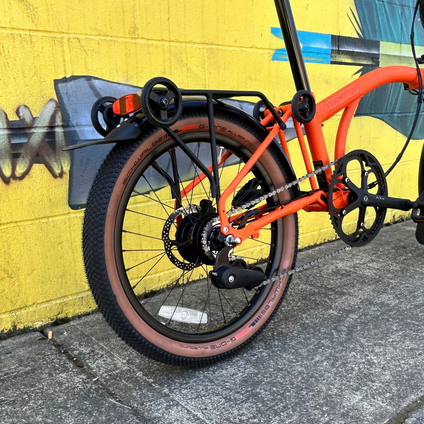 Brompton G Line - Adventure Orange - 8 Speed - Medium - Used
