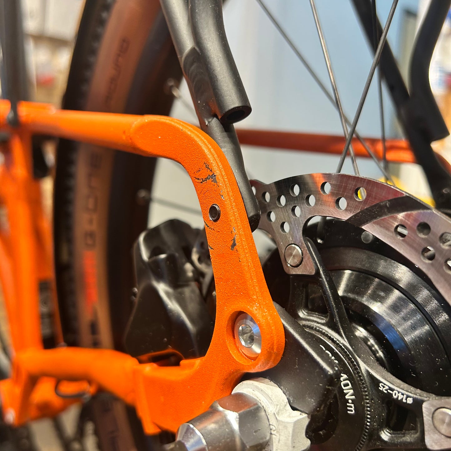 Brompton G Line - Adventure Orange - 8 Speed - Medium - Used