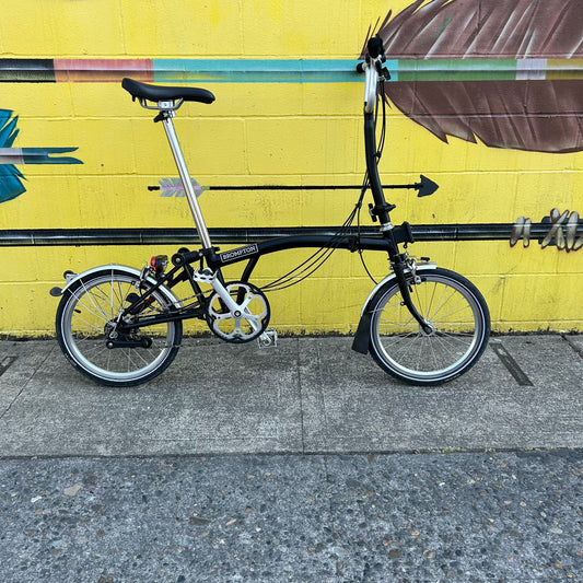 Brompton H6L - High Bar - Black - Used