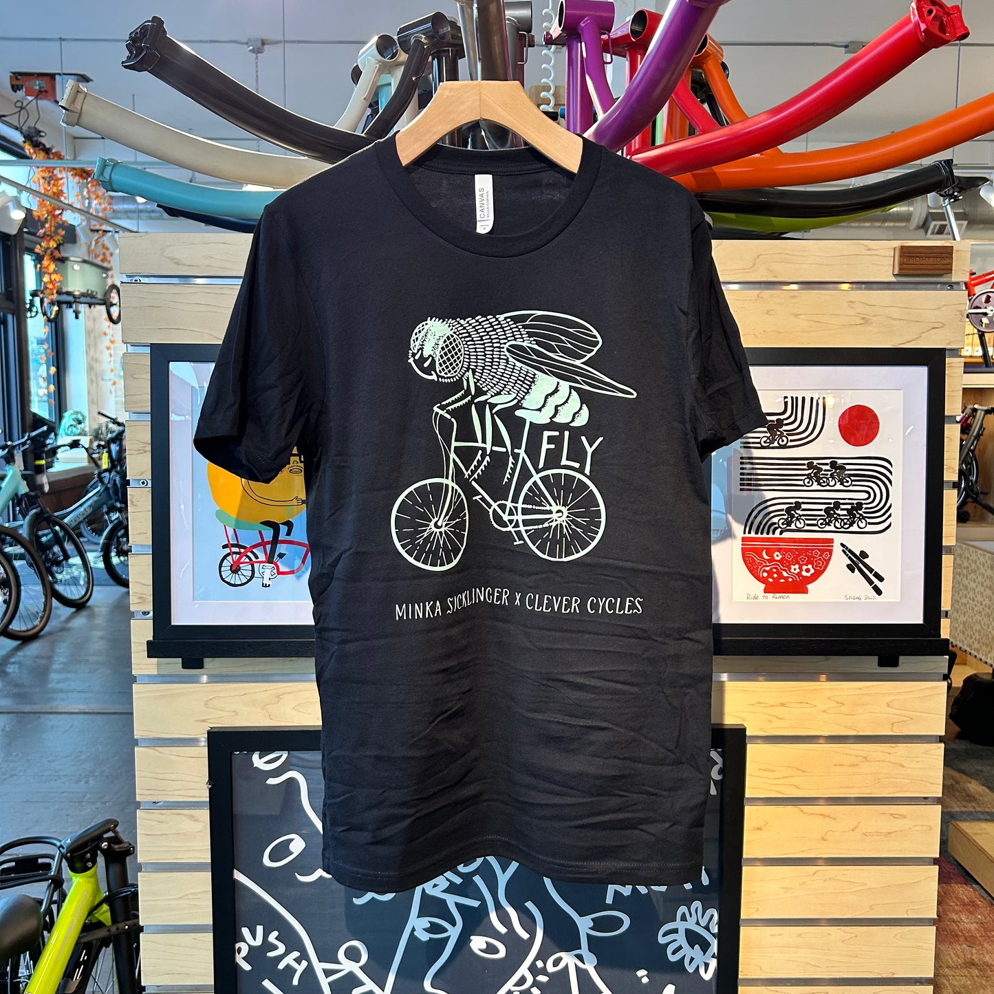 Minka Sicklinger x Clever Cycles Fly Shirt