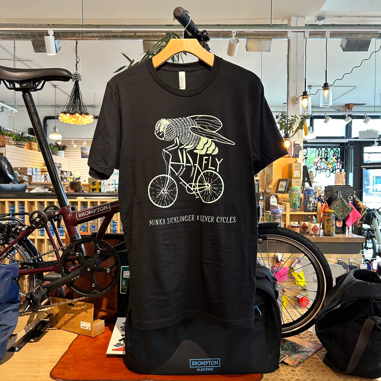 Minka Sicklinger x Clever Cycles Fly Shirt