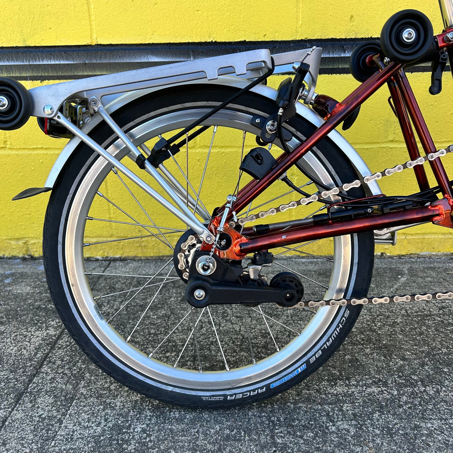 2018 Brompton H6R - High Bar - Flame Lacquer