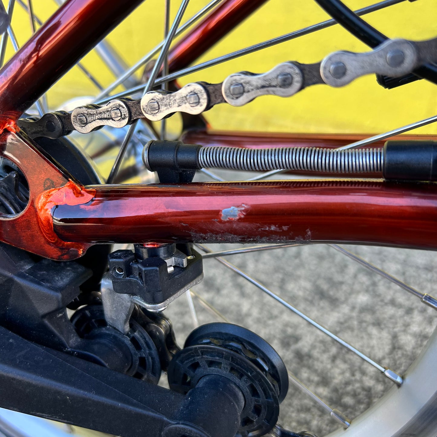 2018 Brompton H6R - High Bar - Flame Lacquer