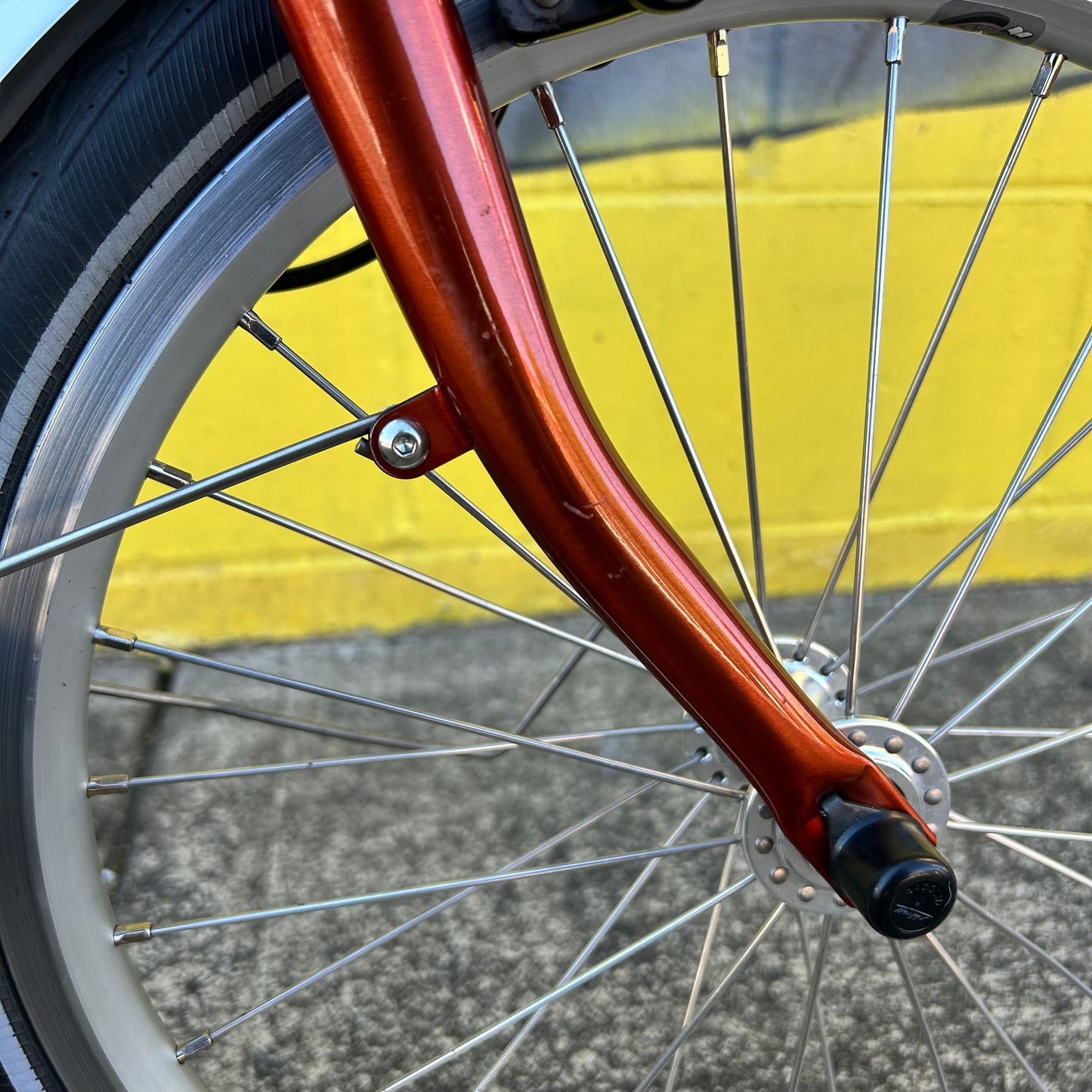 2018 Brompton H6R - High Bar - Flame Lacquer