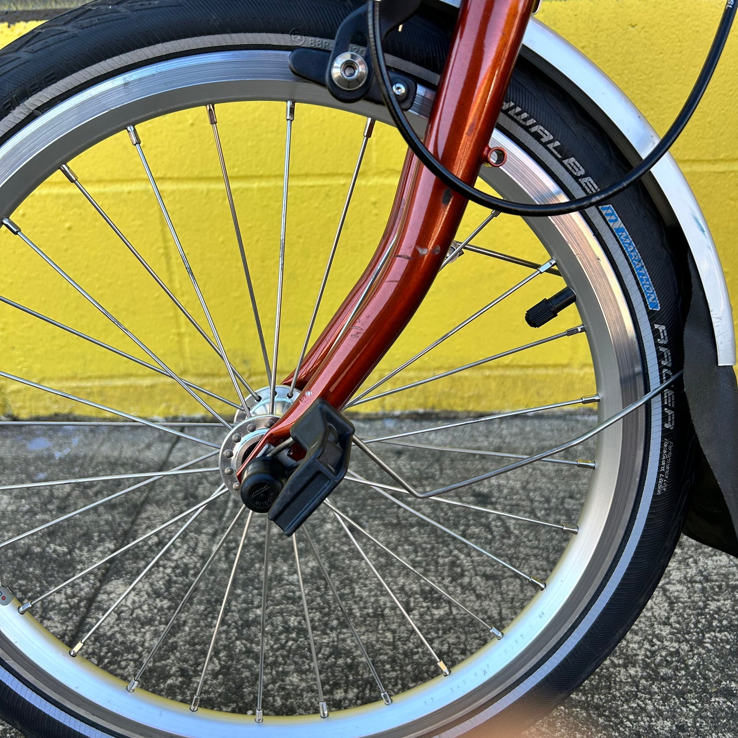 2018 Brompton H6R - High Bar - Flame Lacquer