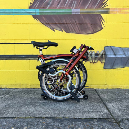 2018 Brompton H6R - High Bar - Flame Lacquer