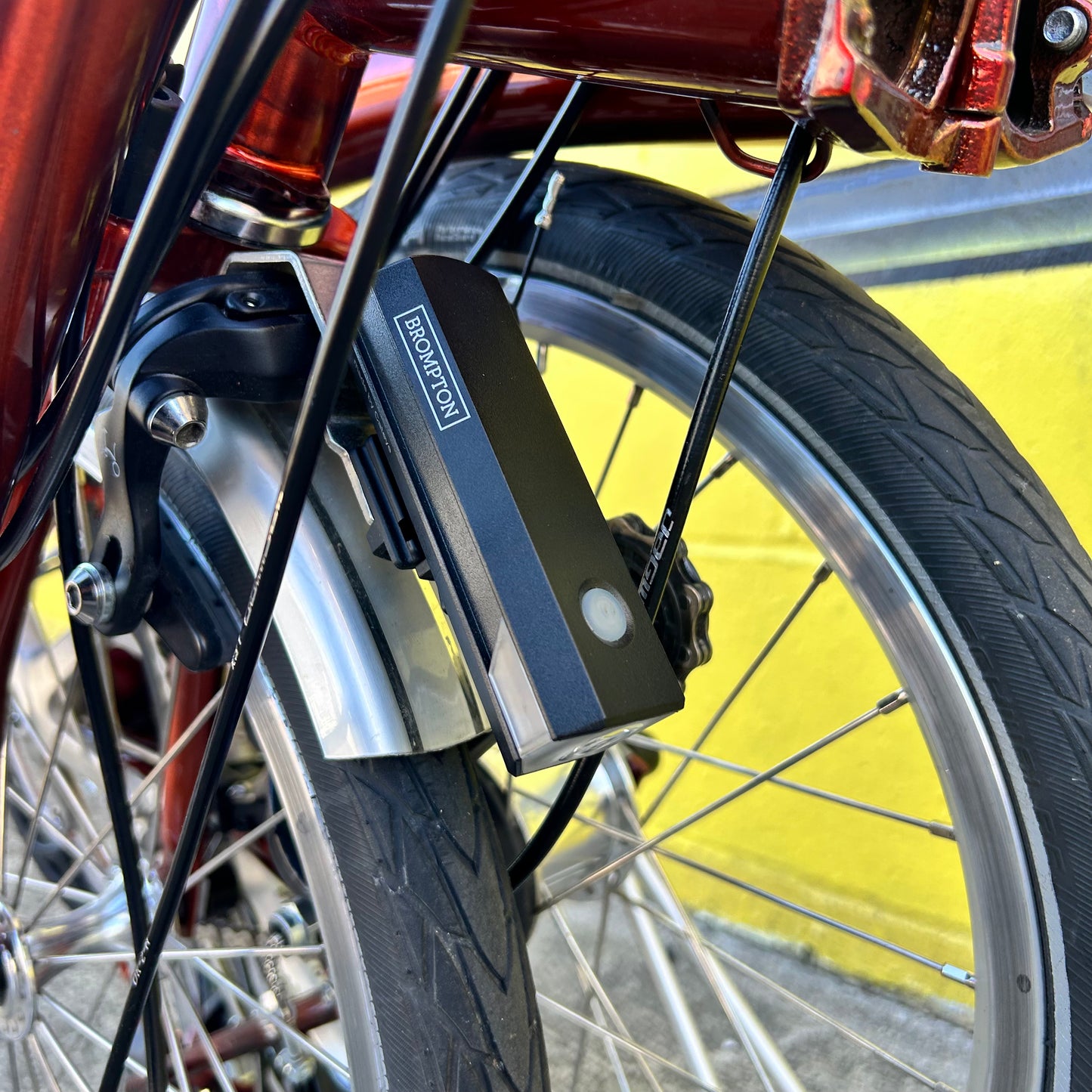 2018 Brompton H6R - High Bar - Flame Lacquer