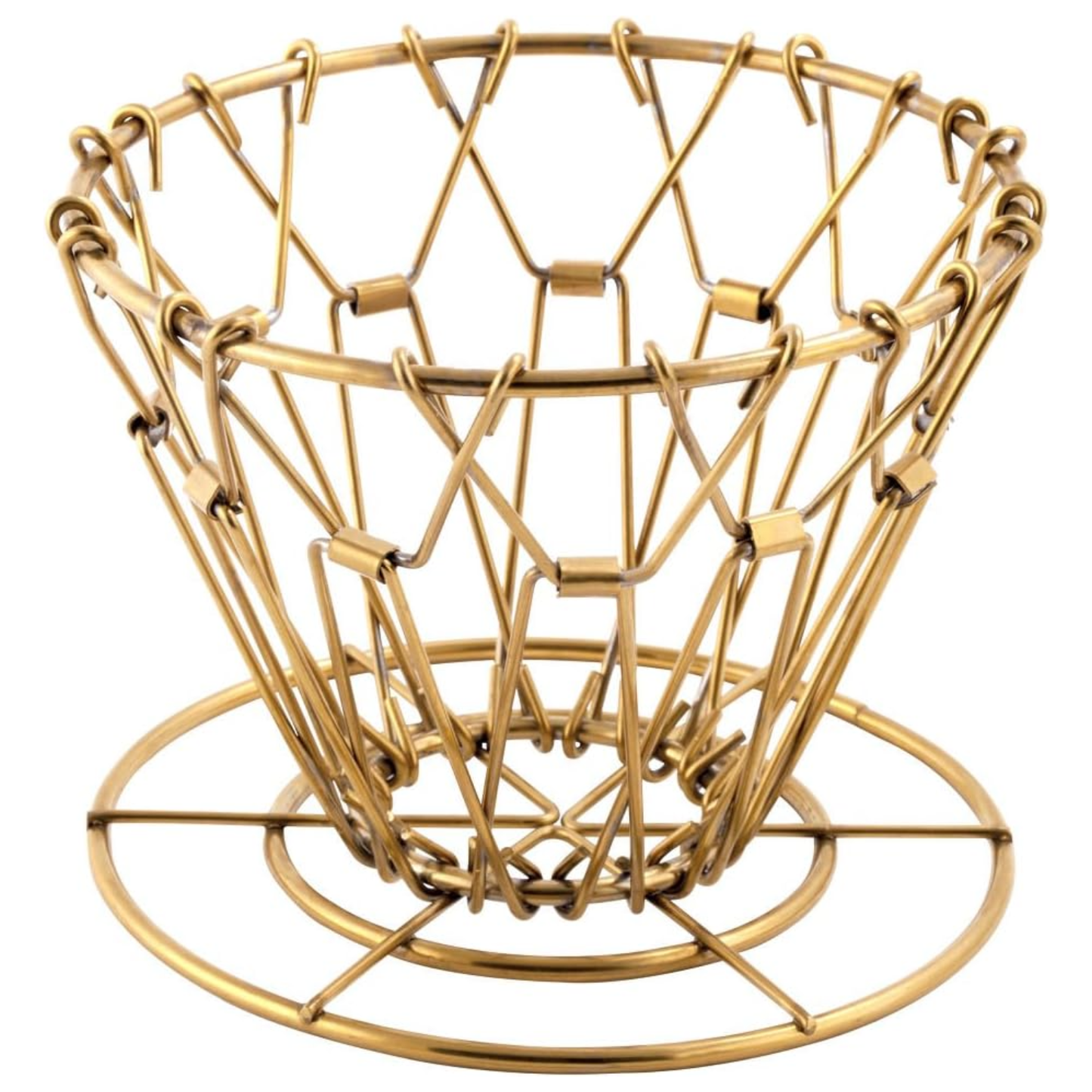 Kikkerland Brass Collapsible Coffee Dripper