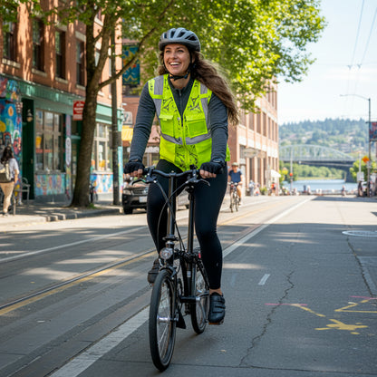 Lace Bike Safety Vest Neon Yellow / L