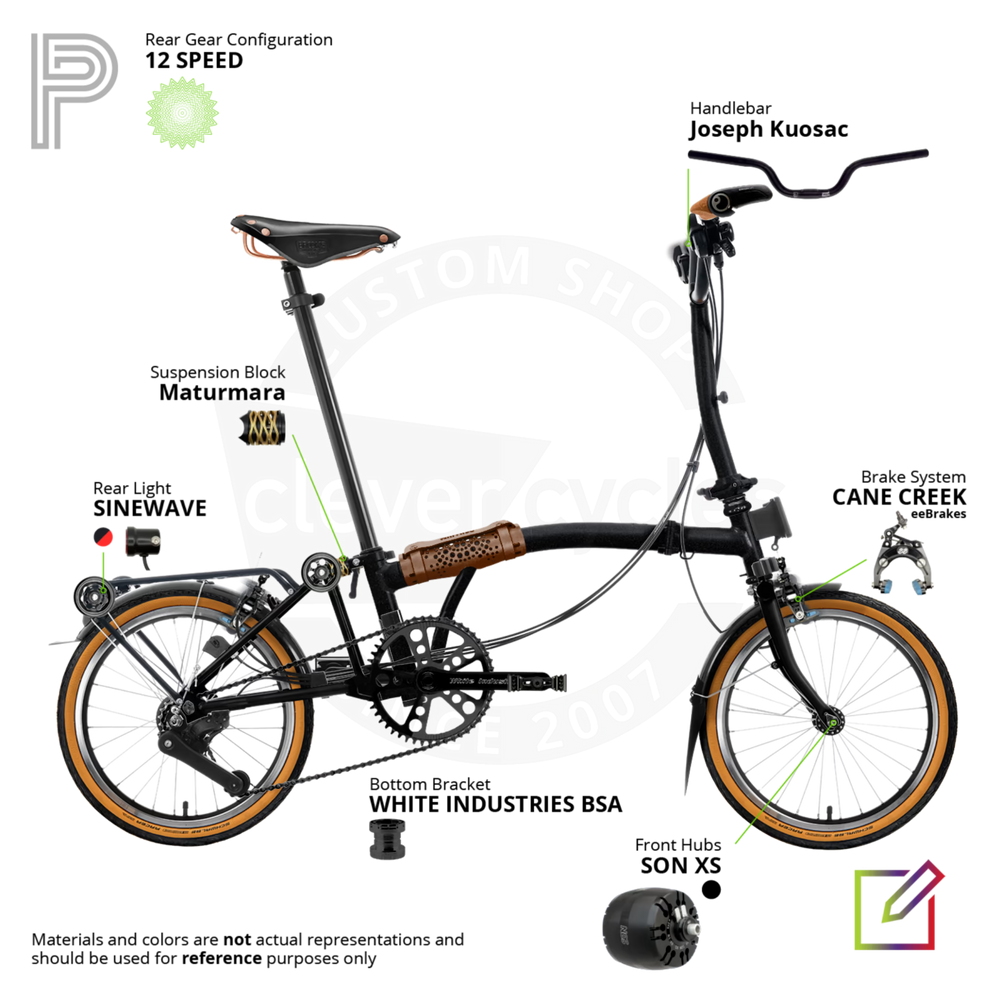 P Line - Brompton Custom Shop - Mystic Loafers