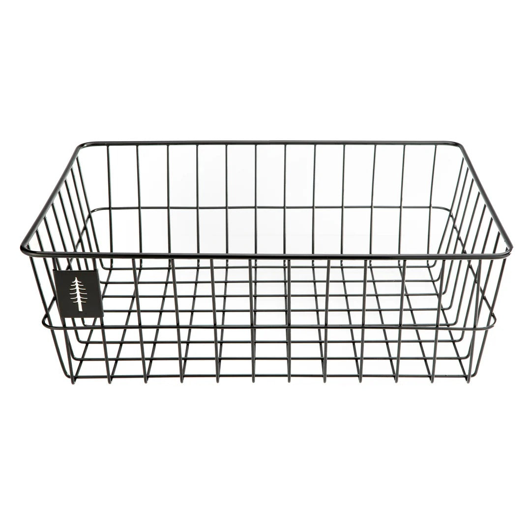 PDW Timber to Town ZigZag Stainless Front Basket (No Hardware)