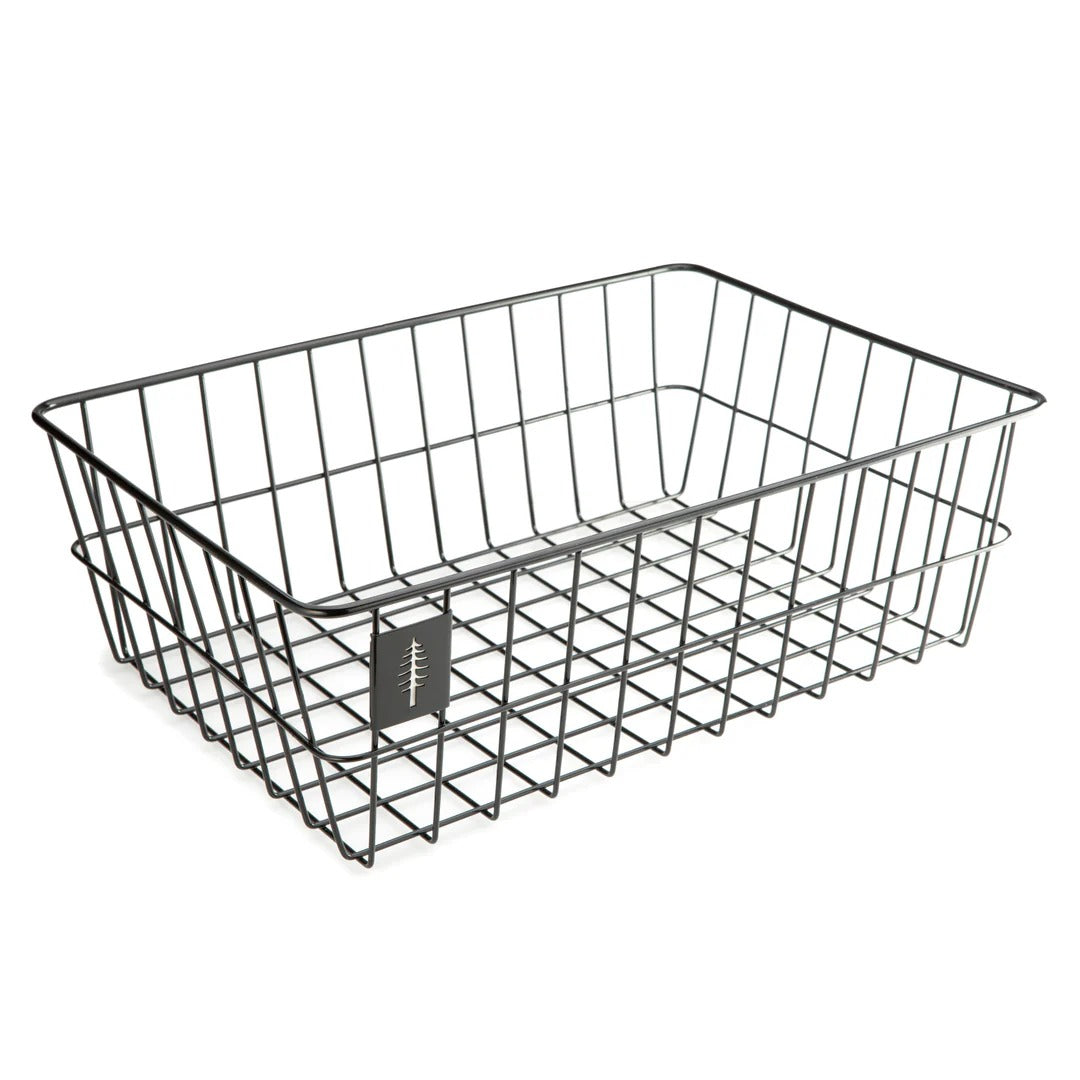 PDW Timber to Town ZigZag Stainless Front Basket (No Hardware)