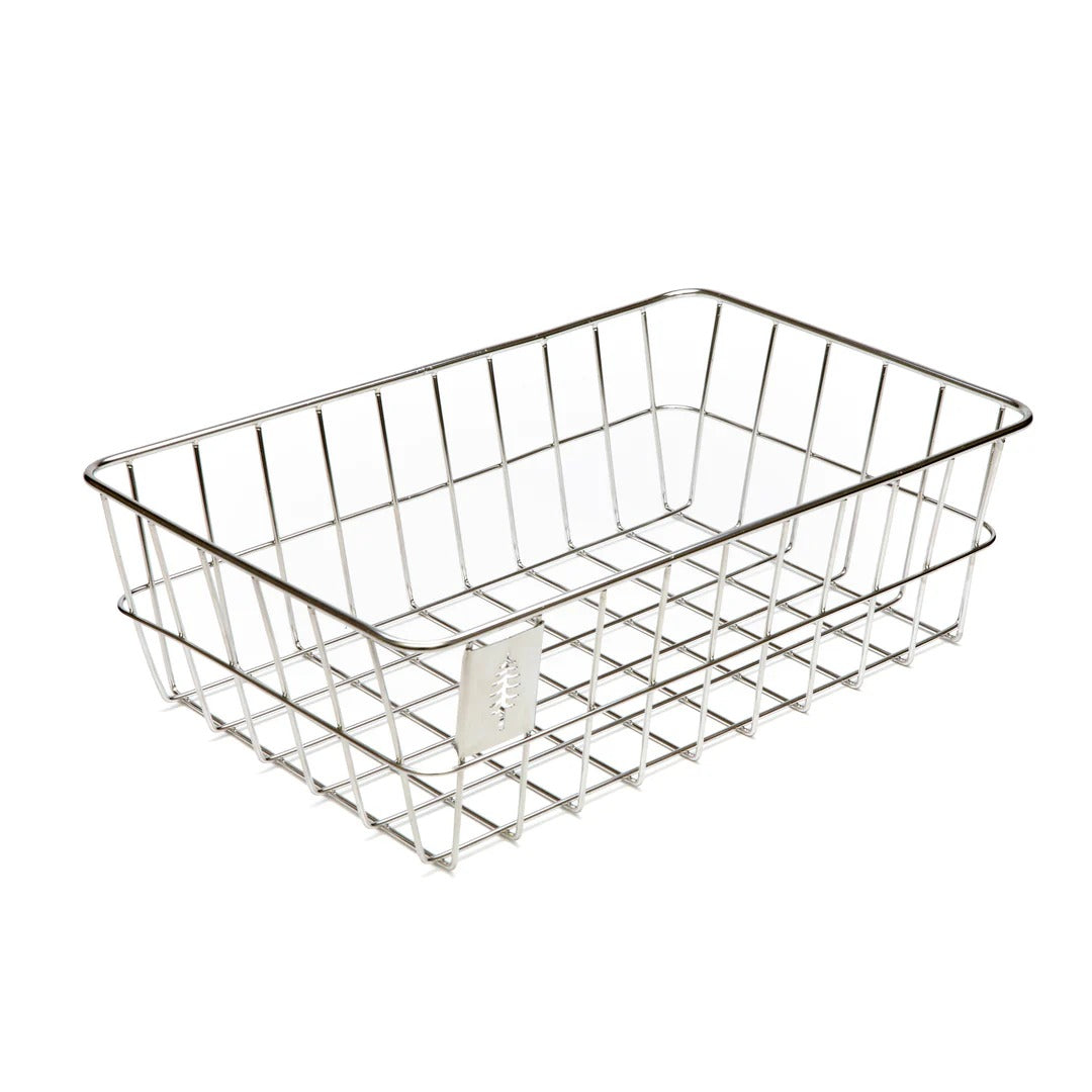 PDW Timber to Town ZigZag Stainless Front Basket (No Hardware)