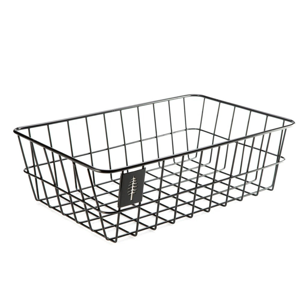 PDW Timber to Town ZigZag Stainless Front Basket (No Hardware)