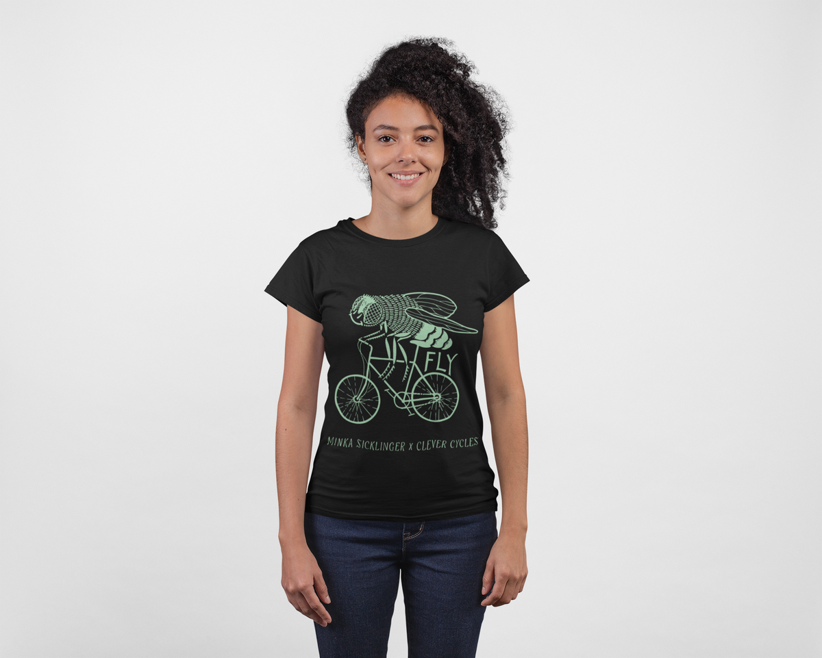 Minka Sicklinger x Clever Cycles Fly Shirt