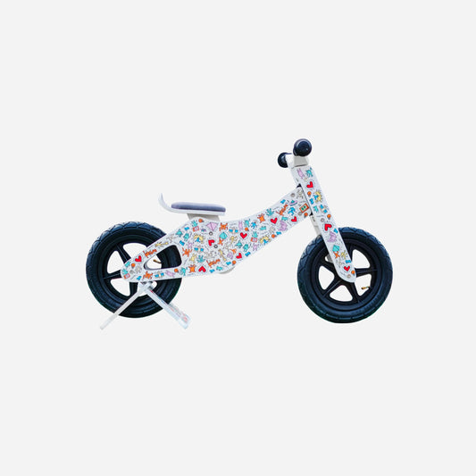 Affinity X Keith Haring Push Bike with Stand and Carrying Bag