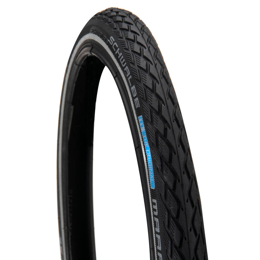 Brompton Tyre 35 349 Schwalbe Marathon with reflective strip (QTYRM)