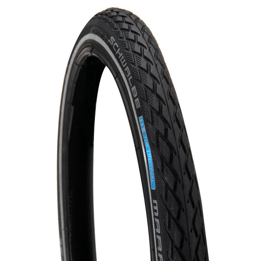 Brompton Tyre 35 349 Schwalbe Marathon with reflective strip (QTYRM)