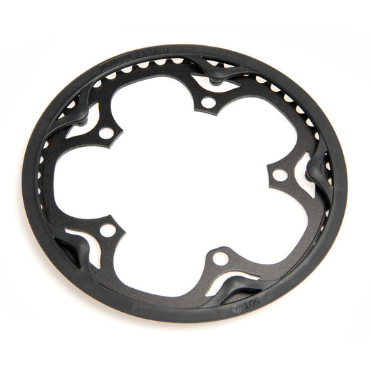 Brompton Chainring and Guard for Spider Type Crankset 50T BLACK - QCHRINGA-SPI-50-BK