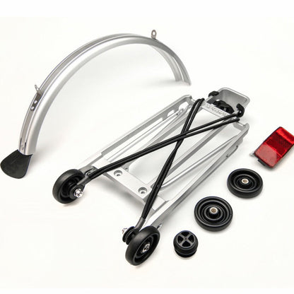 Brompton Complete Rear Rack Kit - Silver