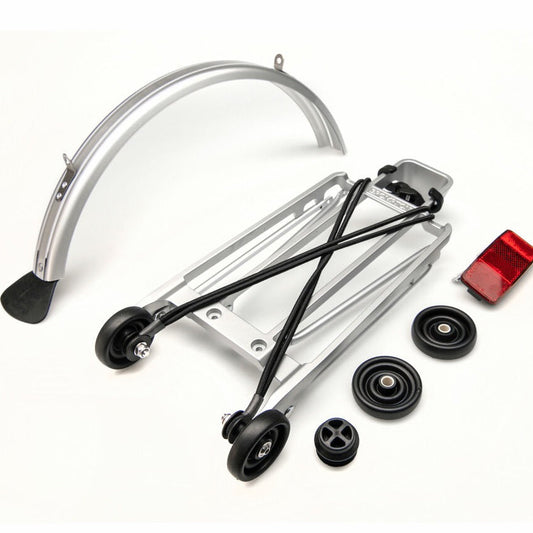 Brompton Complete Rear Rack Kit - Silver