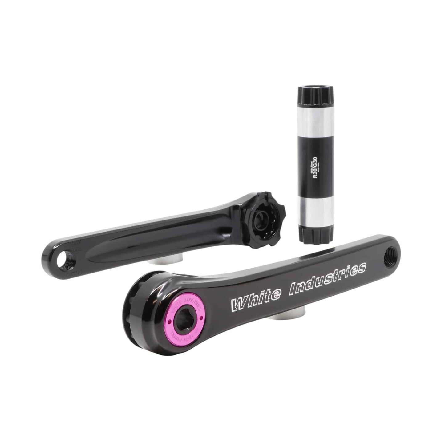 White Industries R30 Crankset for Brompton (Chainring Sold Separately)