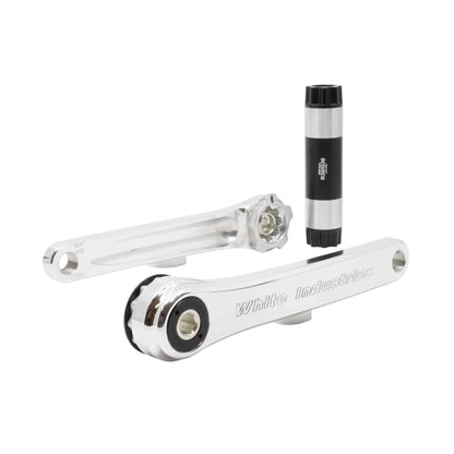 White Industries R30 Crankset for Brompton (Chainring Sold Separately)