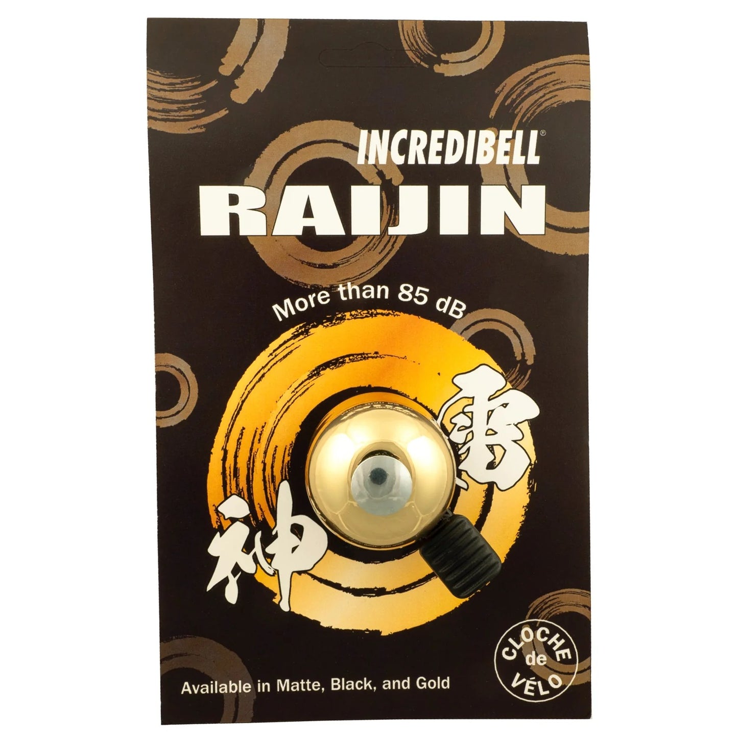 Mirrycle Raijin Incredibell Matte Black 22.2-25.4