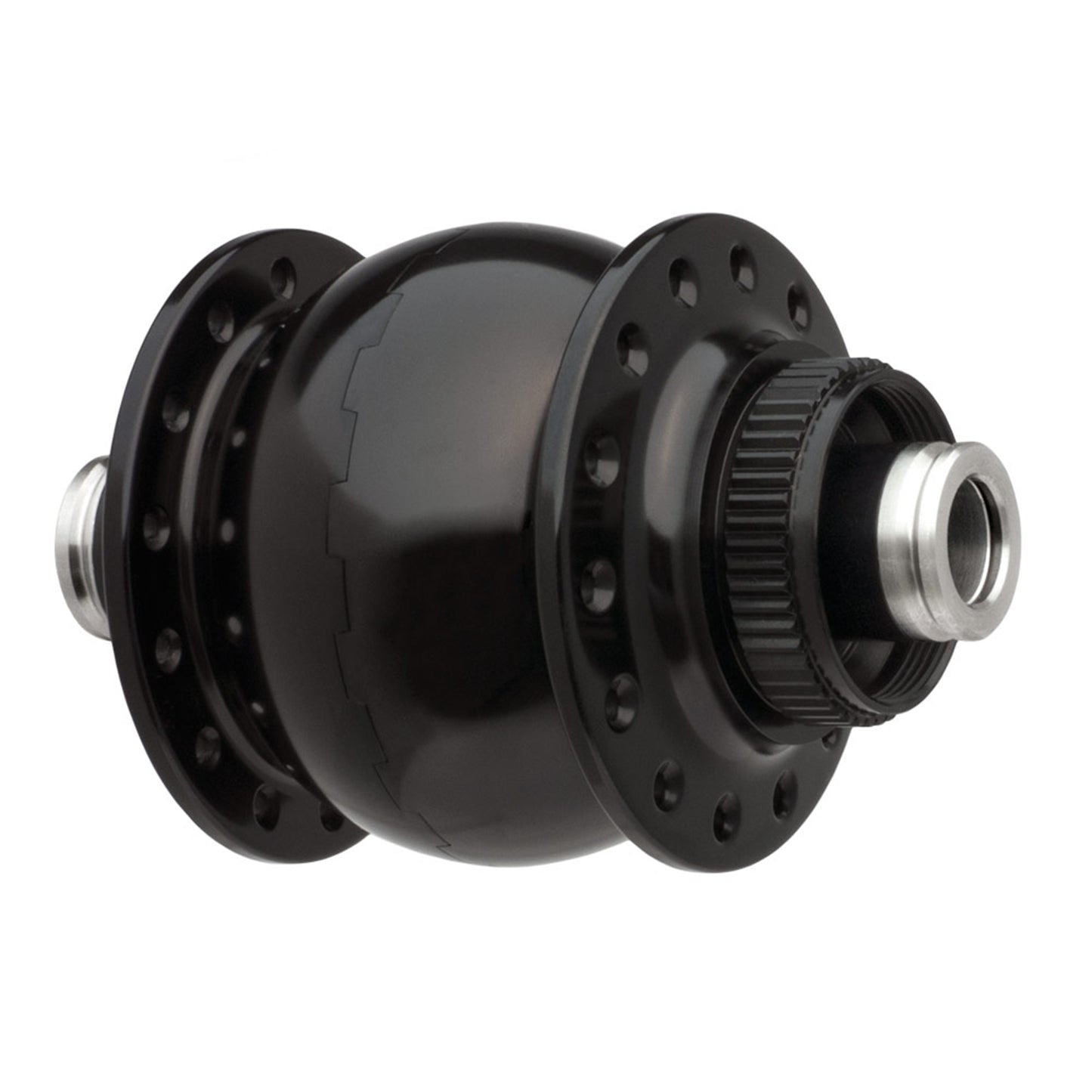 Schmidt Son28 Dynamo Hub 100 x 12mm Thru Axle 32 Hole - Black Anodized