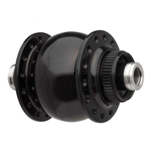 Schmidt Son28 Dynamo Hub 100 x 12mm Thru Axle 32 Hole - Black Anodized