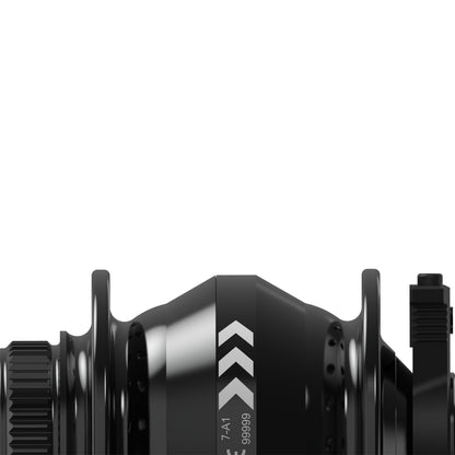 Black mechanical component with 'SP' branding on a white background
