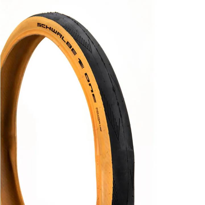 SCHWALBE ONE 16×1 1/3（35-349）2本 ブロンプトン Schwalbe One Tire 35-349 - Gum Sidewall (For Brompton) – Clever