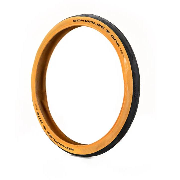 Schwalbe One Tire 35-349 - Gum Sidewall for Brompton