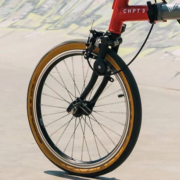 BROMPTON ブロンプトン SCHWALBE ONE 35-349 Schwalbe One Tire 35-349 - Gum Sidewall (For Brompton) – Clever