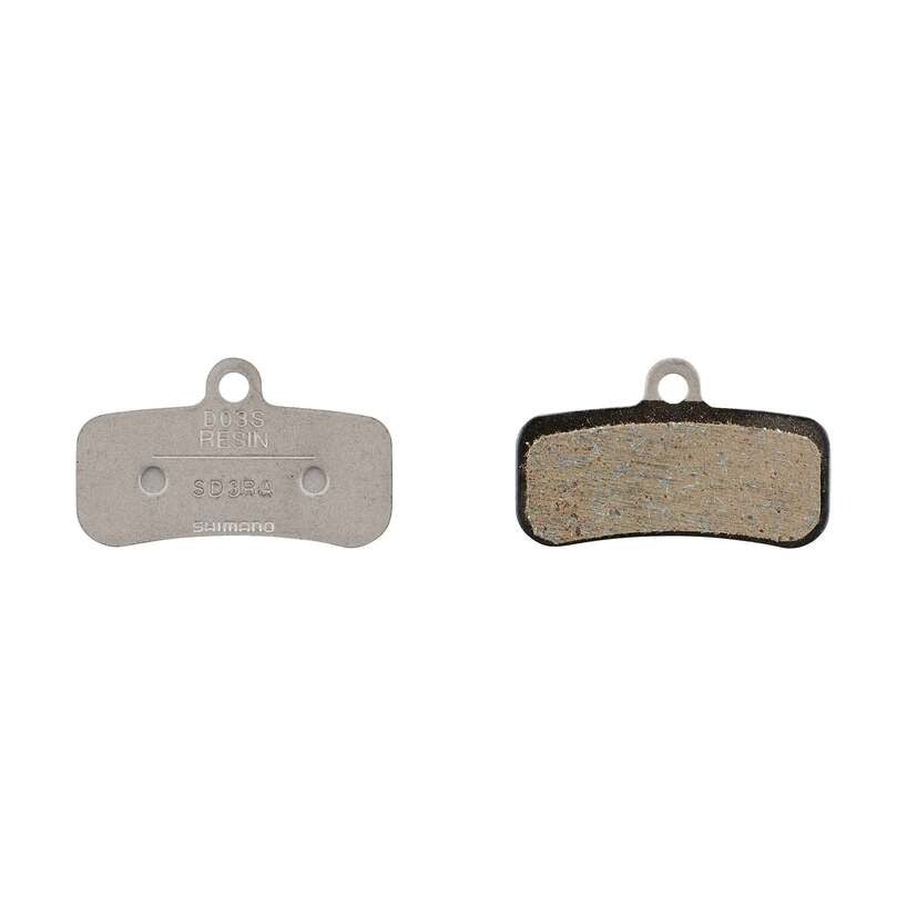 Shimano D03S-RX Disc Brake Pad and Spring - Resin Compound - Stainless Steel Back Plate