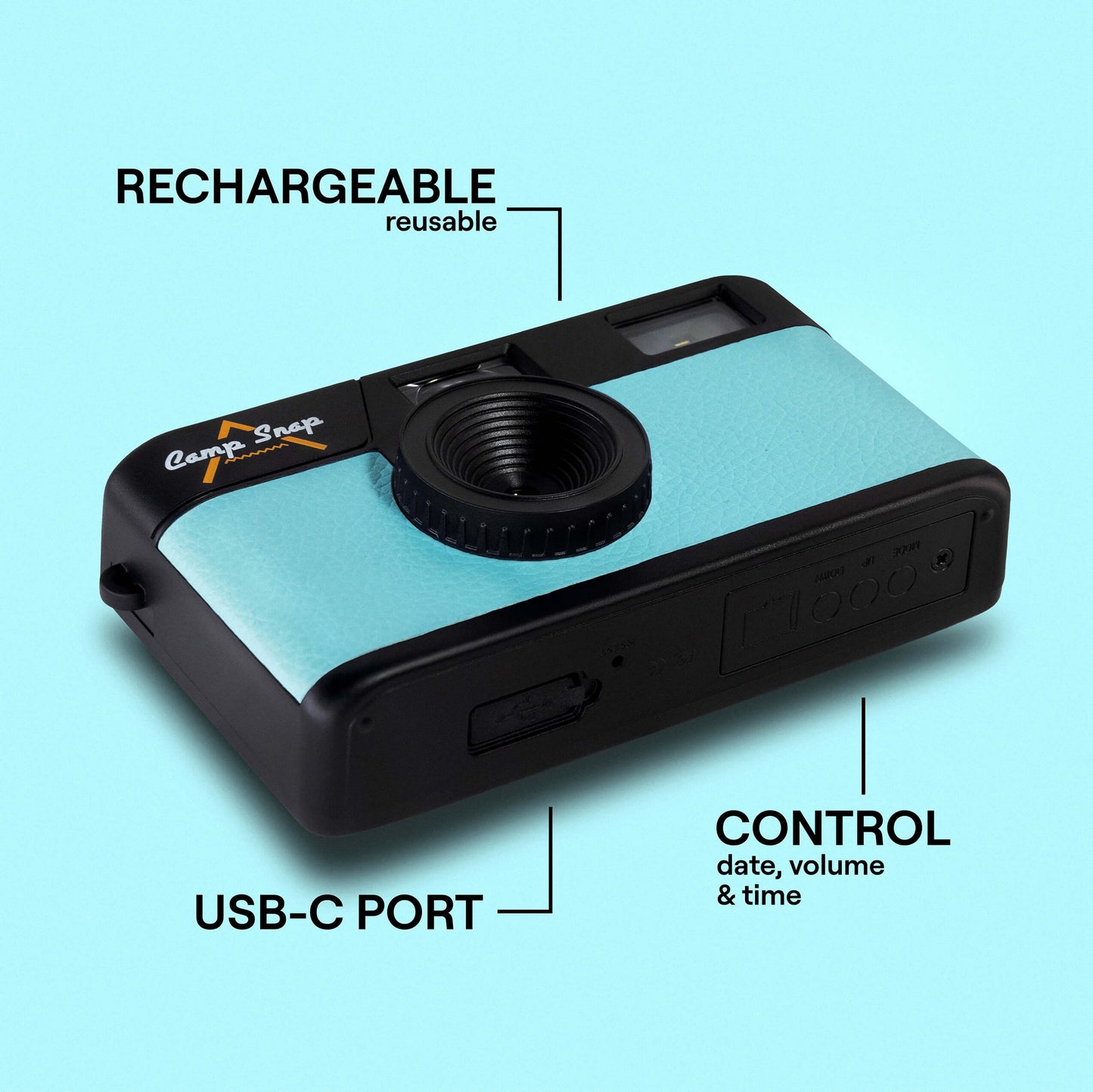 Camp Snap Digital Screen Free Camera