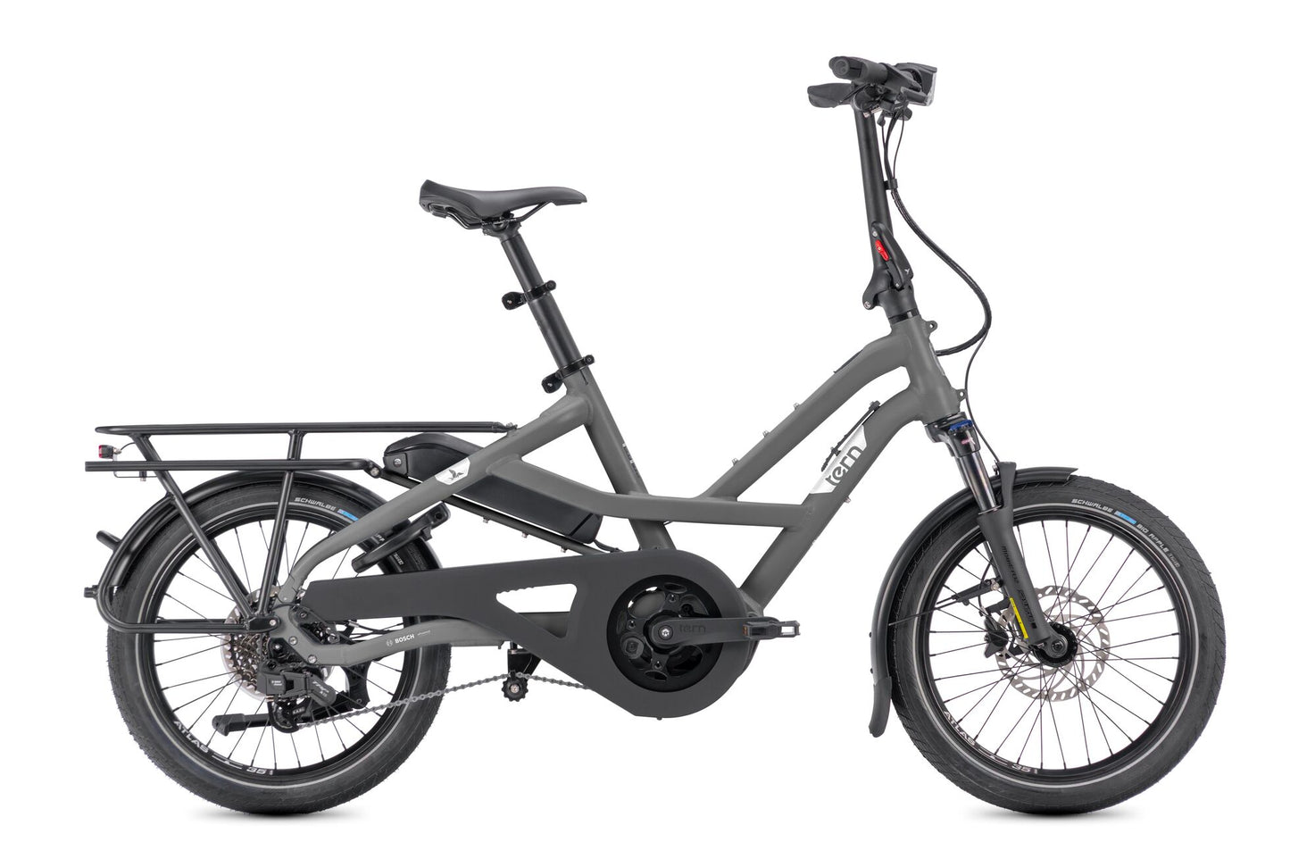 Tern HSD Gen 3 P10e Sport in Satin Basalt, profile