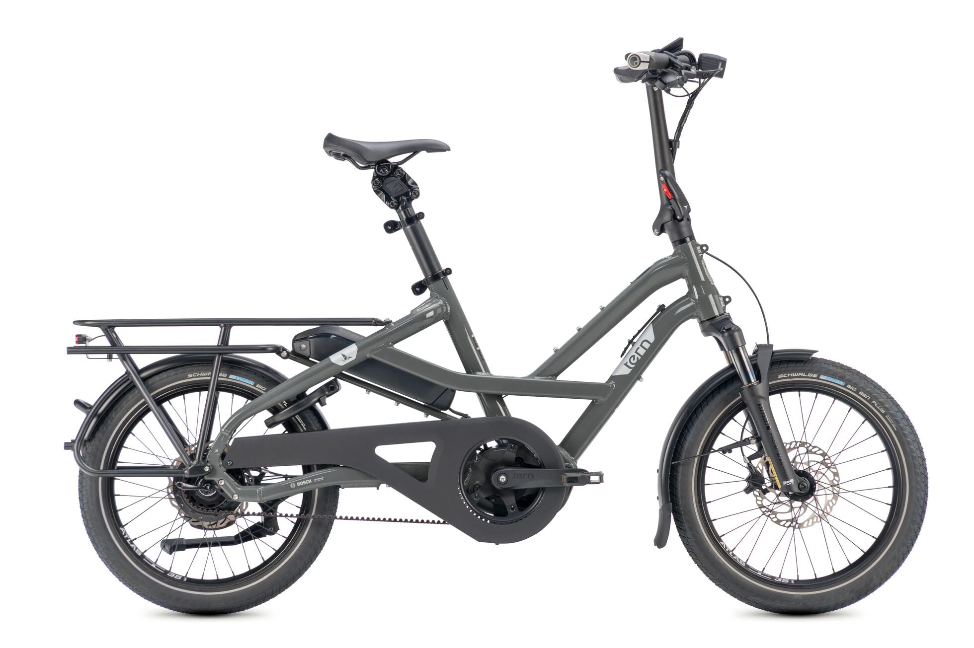 Tern HSD Gen 3 S9i Sport in Gloss Basalt, profile