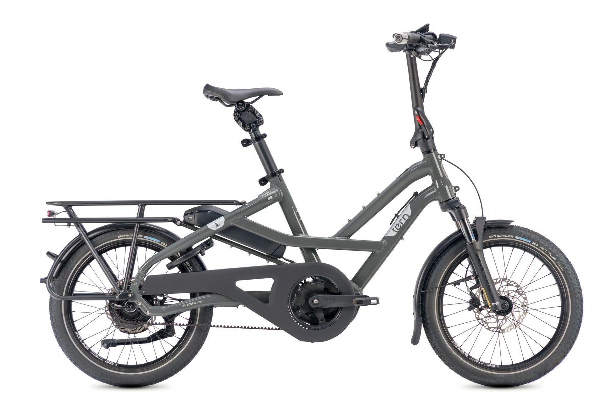 Tern HSD Gen 3 S9i Sport in Gloss Basalt, profile