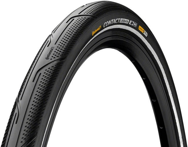 Continental Contact Urban Tire - 27.5 x 1.60, Clincher, Wire, Black/Reflex, PureGrip, SafetyPro, E50