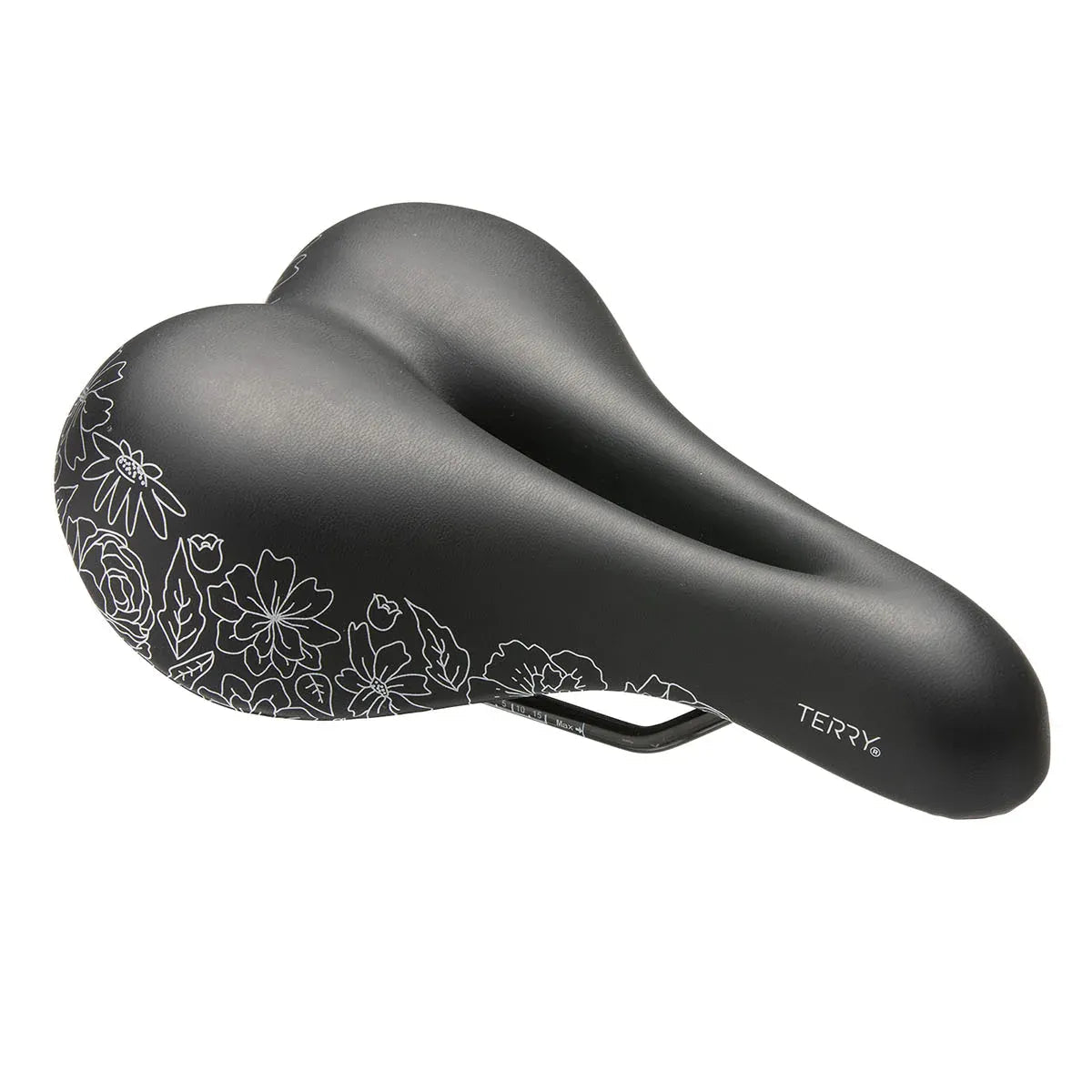 Terry Cite X Gel Saddle - Steel, Flower, Women's
