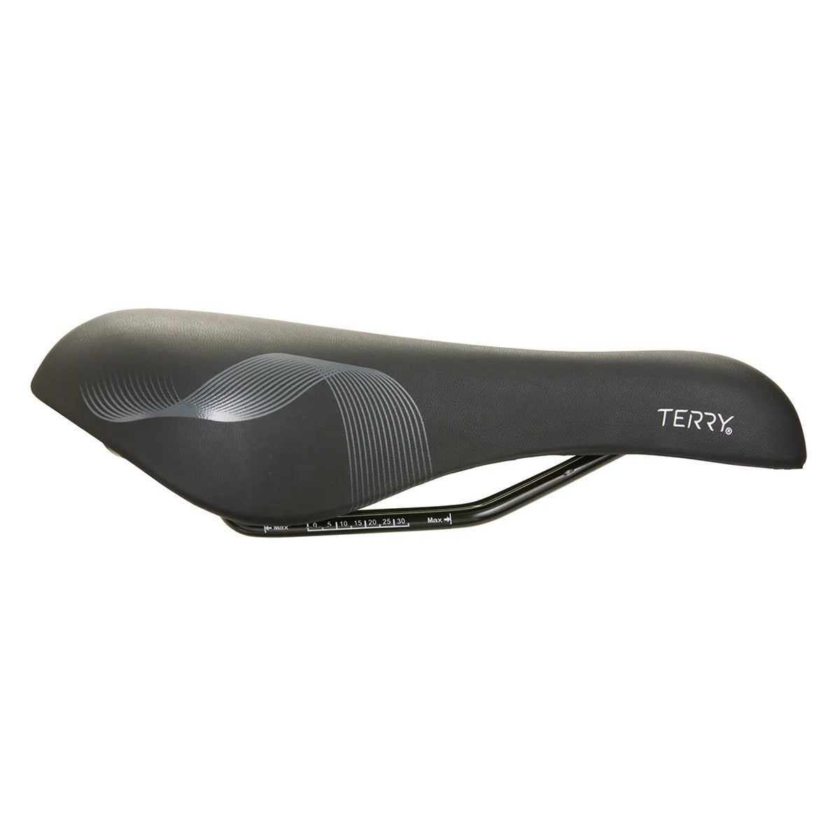 Terry Cite-Y Gel CrMo Mens Saddle - Black/Gray