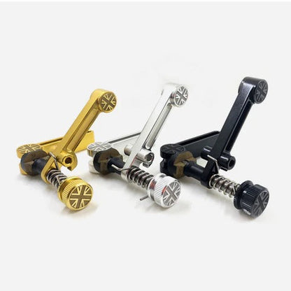 Union Jack TX4 Titanium Seatpost Clamp for Brompton Bicycle, T Line - Black