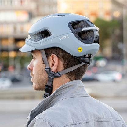 UNIT1 Aura E-bike Certified Smart Helmet with Integrated Lights