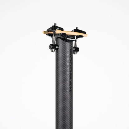 Woodman Carbo GT2 Ti Carbon Seatpost for Brompton Bicycle
