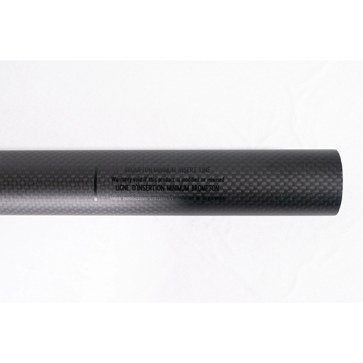 Woodman Carbo GT2 Ti Carbon Seatpost for Brompton Bicycle