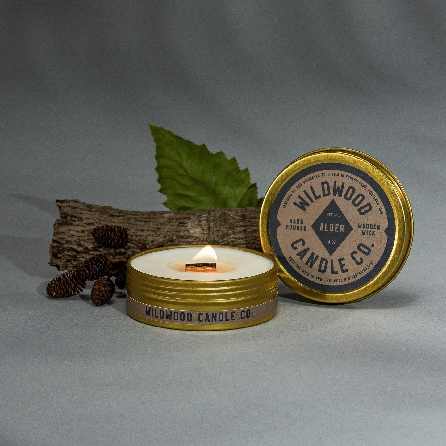 Wildwood Travel Size Soy Wax Candles - 4 oz
